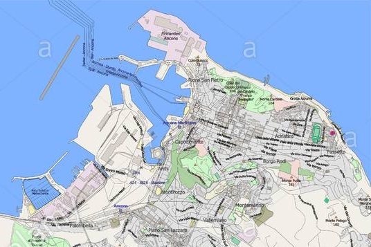 Ancona Map