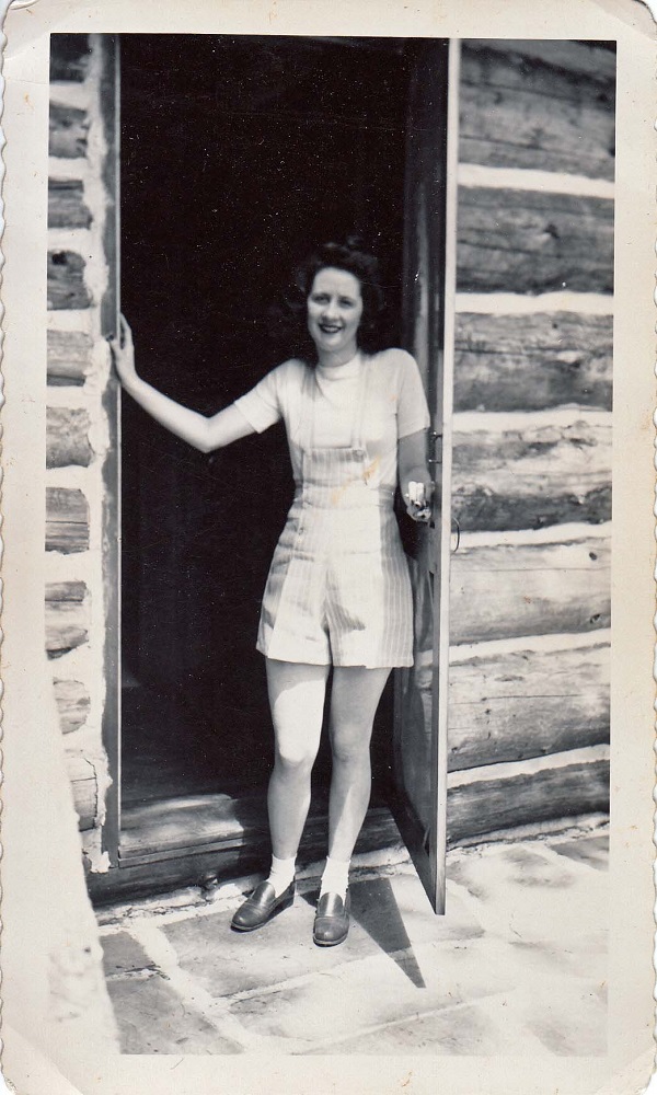 Frank and Ann at The Cabin