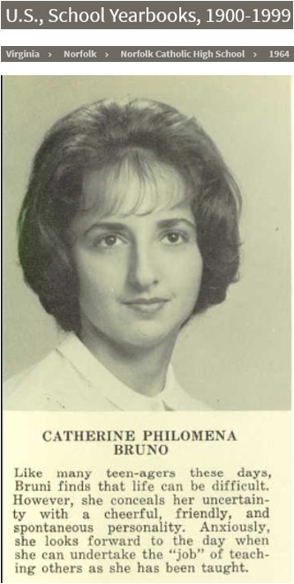 Catherine Philomena Bruno and Steven Errol Epps Marriage