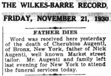 Cherubino Augenti Obituary