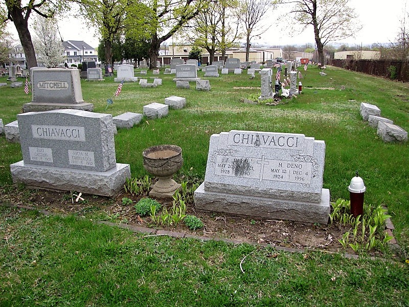 Elvira and Harding Chiavacci Grave