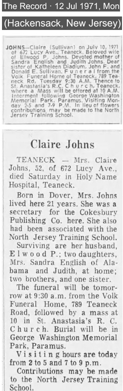 Anna Claire Johns Obituary