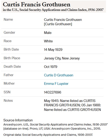 Curtis F. Grothusen SSACI