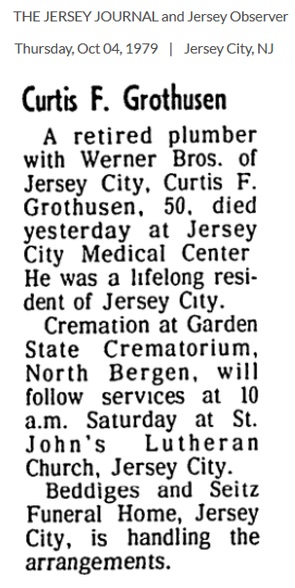 Curtis F. Grothusen Obituary