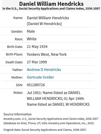 Daniel Hendricks SSACI