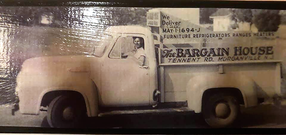 Donny driving Bargain House truck