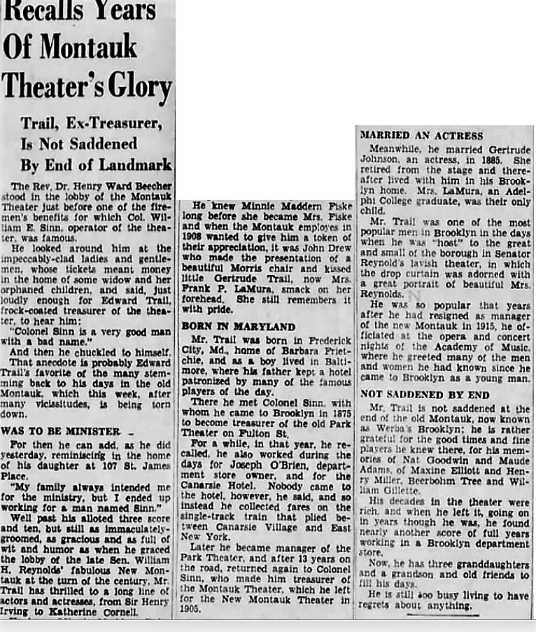Edward Trail Obit