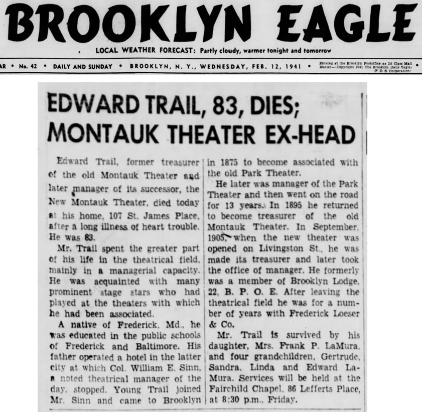 Edward Trail Obit