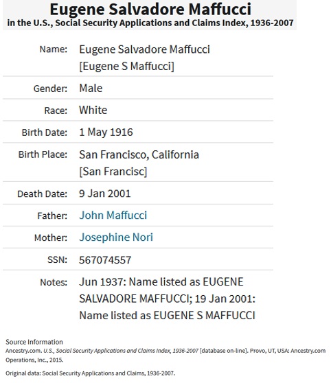 Eugene S. Maffucci SSACI