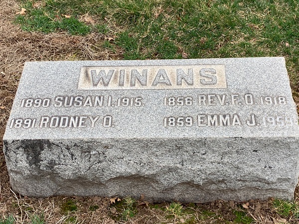 Fairview Cemetery Winans