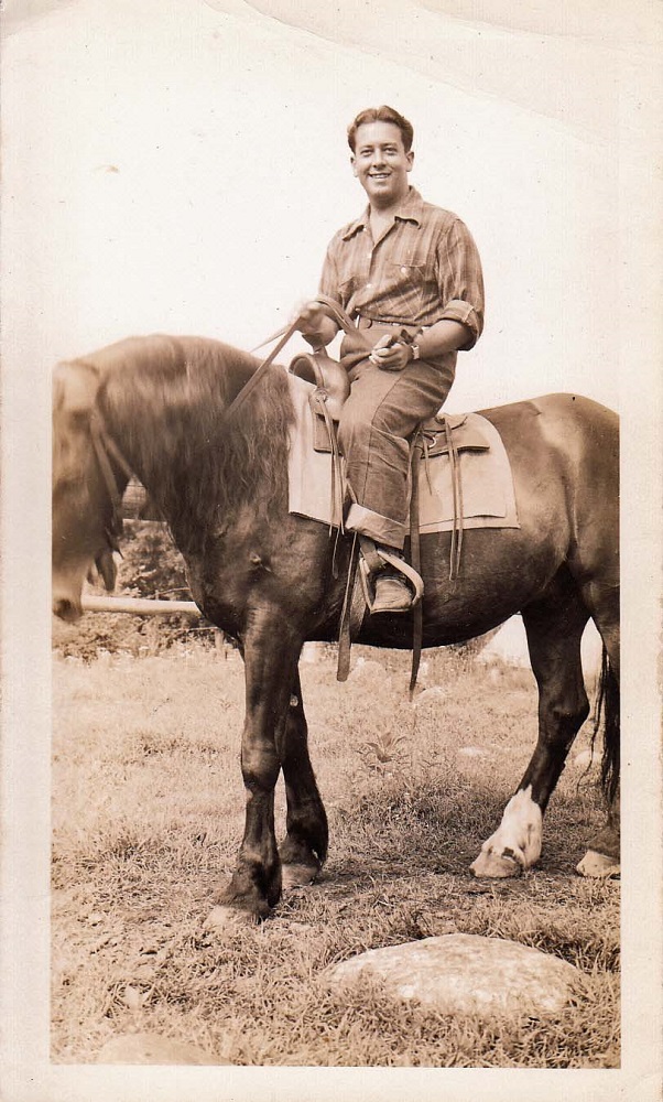 Frank Riding A Horse