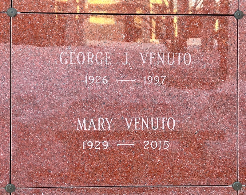 Mary Grosseto Venuto Grave