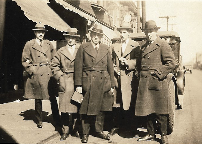 Ed Grothuen and his buddies