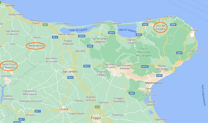 Map of Italy 1