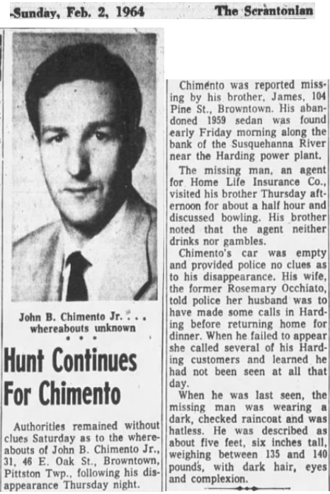 John Chimento Death