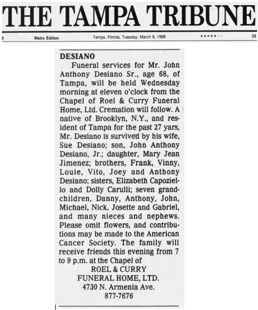 John A. Desiano