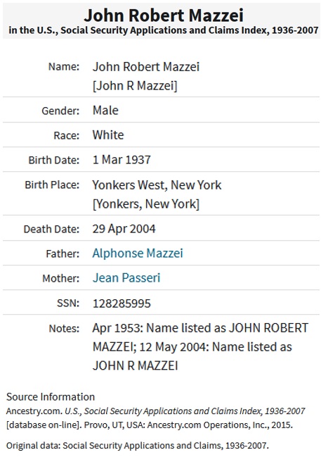 John Mazzei SSACI