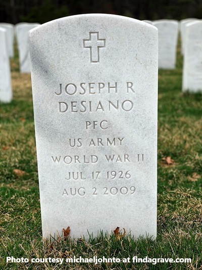 Joseph R. Desiano Grave Marker
