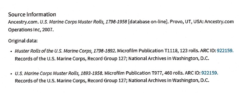 Joseph LaMura Jr. Military Records