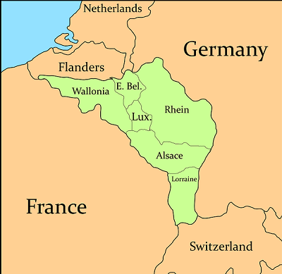 Luxembourg Map
