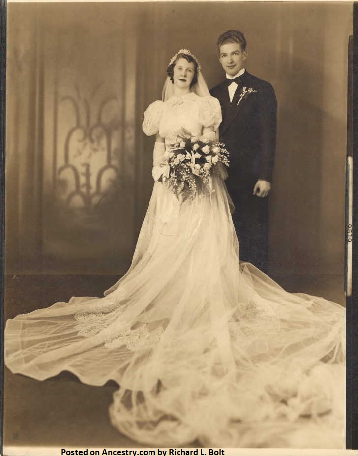 Marie Agnes Lau and Robert Francis Verhoogen Wedding