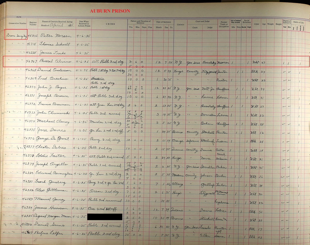 Michael Augenti Prison Records