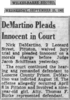Nicholas DeMartino News