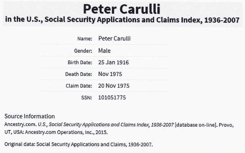 Peter Carulli SSACI