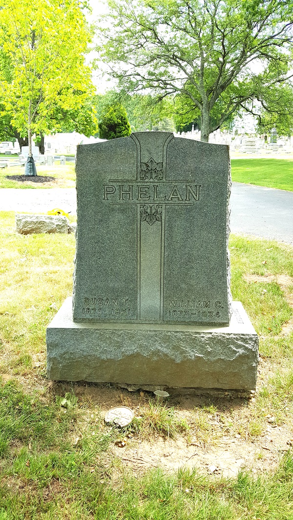 Phelan Family Headstone and Markers