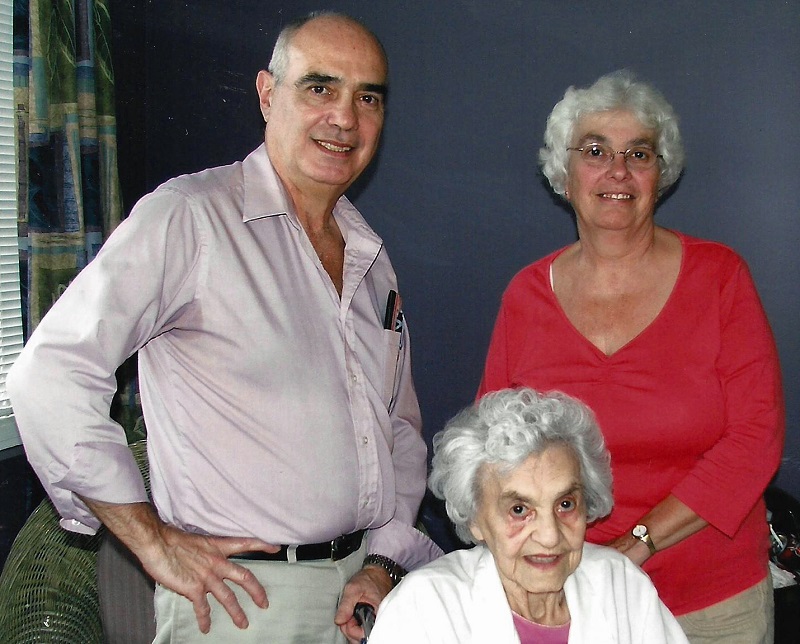 Richie, Diane and Dolly Carulli