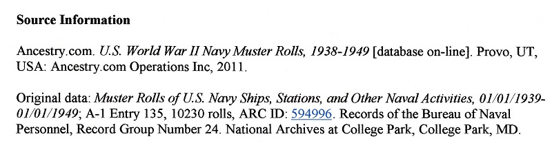 Robert E. LaMura Military Records