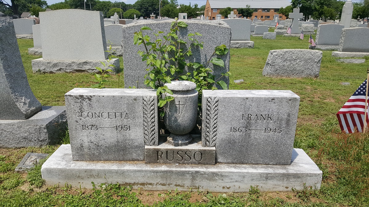 Russo Grave in St. Joseph's Cemetery