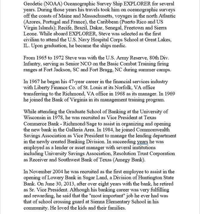 Steven Errol Epps Obituary