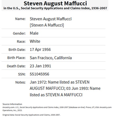 Steven A. Maffucci SSACI