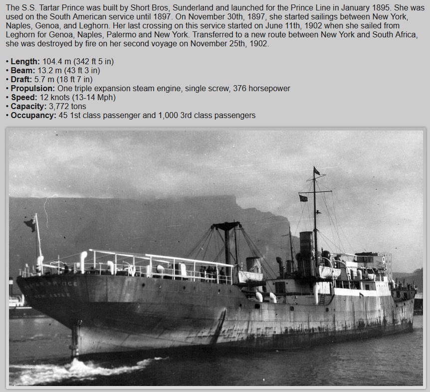 S. S. Tartar Prince