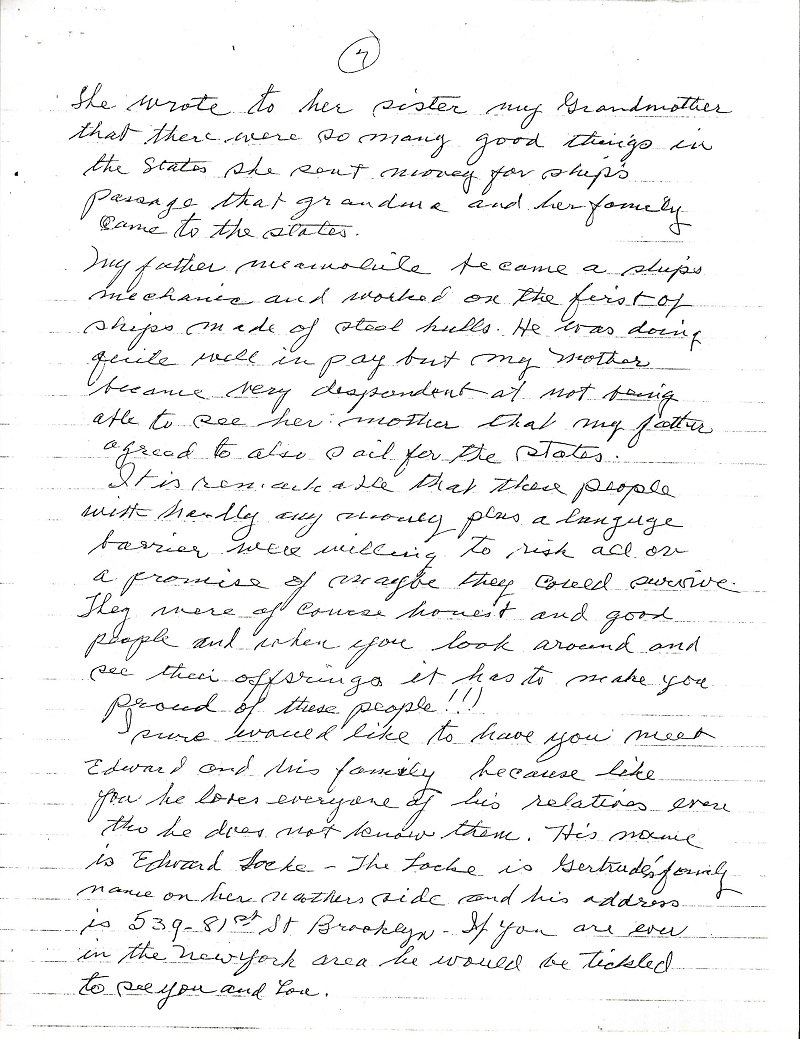 Frank LaMura's Letter Page 7