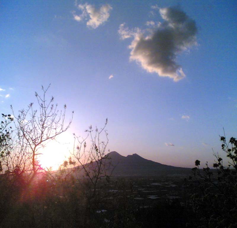 Vesuvius from Nocera