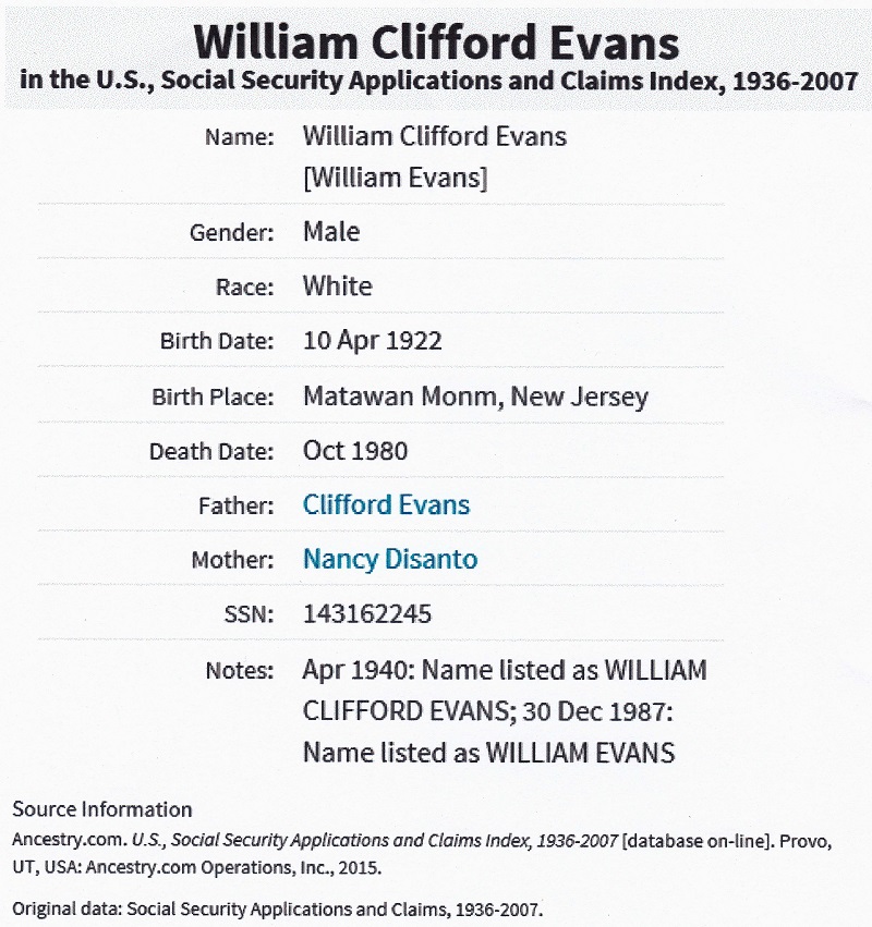 William C. Evans SSACI
