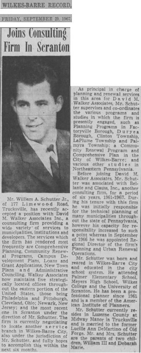 Lucille Anne Demartino and William A. Schutter Jr. Marriage